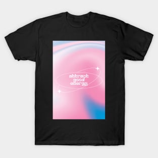 Positive Affirmation Pink Purple Gradient Aura T-Shirt